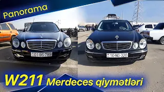 Panorama Mercedes necə maşındır? Sumqayit masin bazarında W211 Mercedes qiymətləri