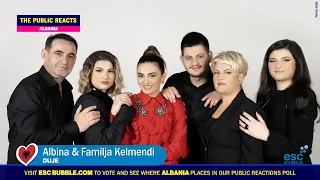 🇦🇱 Albania - Albina & Familja Kelmendi - Duje (The Public Reacts: Eurovision 2023)