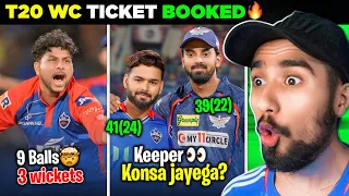 CONFIRMED! Kuldeep Yadav for T20 WC 😍 | KL Rahul & Pant 🤝 | LSG vs DC