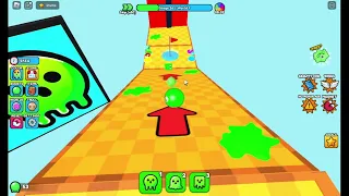 Roblox Slime Shape Obby World 1 Gameplay