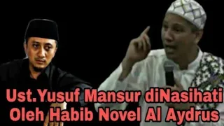 NASEHAT HABIB NOVEL UNTUK UST YUSUF MANSYUR