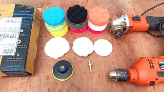 Unboxing polishing pads car and bike scratch remover #polishingPads #CarScretchRemover