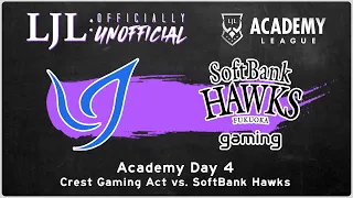 [EN] LJL 2021 Academy League Day 4 Game 2 | Crest Gaming Act vs Softbank Hawks Gaming
