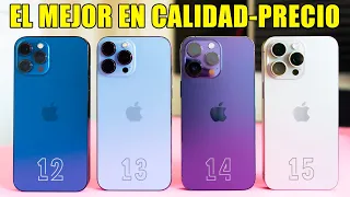 🔥 iPhone 12 PRO MAX vs 13 PRO MAX vs 14 PRO MAX vs 15 PRO MAX 💥 ¿Cuál Comprar?