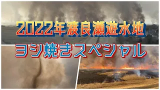 2022年渡良瀬遊水地ヨシ焼きスペシャル【火災旋風動画あり】