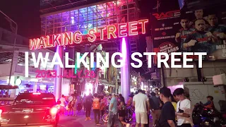 [4k] Walking Street Pattaya July.25.2023