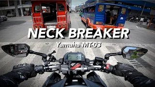 Nakaka-Bali Leeg ba talaga ang Yamaha MT-03? | Bisaya x Dabaw | @itsmojoe