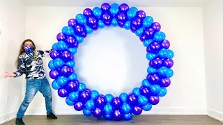 Round Balloon Arch! Tutorial | Decoration Idea