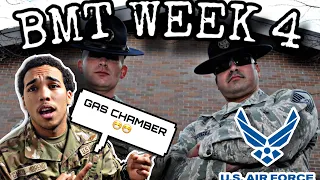 AIR FORCE BMT✈️|WEEK 4| GAS CHAMBER😷|WATCH BEFORE JOINING!