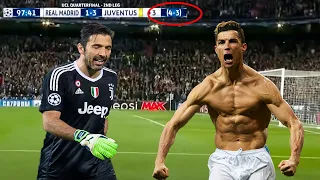 Cristiano Ronaldo Ruined Gianluigi Buffon's Dreams In This Match.