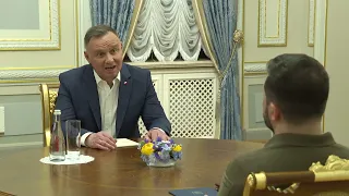 Президент України Володимир Зеленський провів зустріч з Президентом Польщі Анджеєм Дудою