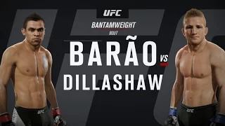 UFC 2 ● UFC BANTAMWEIGHT MMA FIGHTERS ● RENAN BARAO VS TJ DILLASHAW