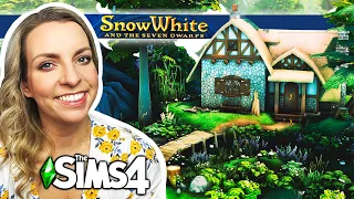 SNOW WHITE'S COTTAGE | Disney's Snow White and the Seven Dwarfs | The Sims 4 Speed Build | No CC