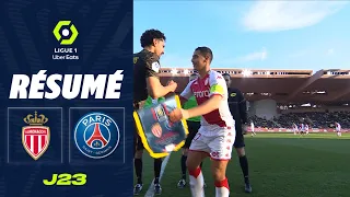 AS MONACO - PARIS SAINT-GERMAIN (3 - 1) - Résumé - (ASM - PSG) / 2022-2023