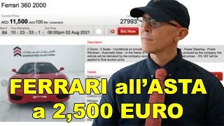 COME COMPRARE AUTO (di lusso) all'ASTA su Emirates Auction - Guida Completa