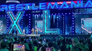 Jade Cargill, Naomi, and Bianca Belair enterence at Wrestlemania 40.