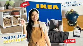 I HACKED 3 IKEA PIECES INTO UNRECOGNIZABLE HOME DECOR! | ~aesthetic~ clay + coffee table diys