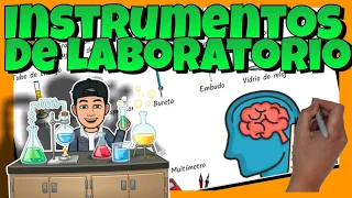 🔬 NOMBRE de los INSTRUMENTOS de LABORATORIO | MATERIALES del LABORATORIO