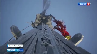 "Лахта Центр". В Петербурге завершается строительство самого высокого здания в Европе