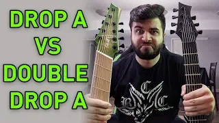 Drop A vs DOUBLE Drop A (7 String vs 9 String Guitar)