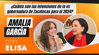 ¿Cuáles son las intenciones de Amalia García para el 2024? Nos cuenta en entrevista #ConElisa