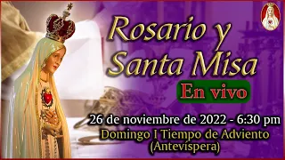 ⛪ Rosario y Santa Misa ⚜ Sábado 19 de noviembre 6:30 PM | Caballeros de la Virgen