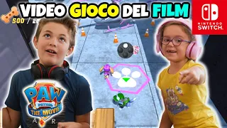 VIDEOGIOCO DEL FILM dei PAW PATROL con Matilde e Nicolò ad Adventure City