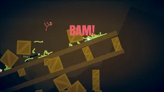 ЗАВИСАЕМ И ПРЯЧЕМСЯ ОТ ЗМЕЙ  В STICK FIGHT THE GAME