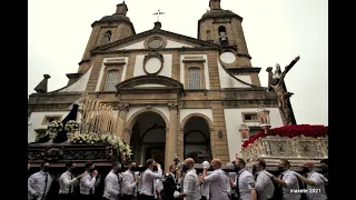 Cristo de la Misericordia y V. de la Piedad con la Brilat Ferrol 2021