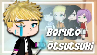 react to Boruto |Uzumaki and Uchiha FAMILY| Tow blue vortex||TS||gacha club||