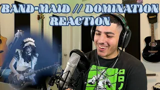 Musician Reacts to BAND MAID // DOMINATION (Official Live Video)