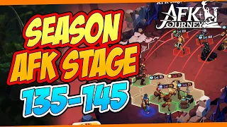 SEASON STAGE GUIDE 135-145 | THE BEST GUIDE OUT THERE | AFK JOURNEY