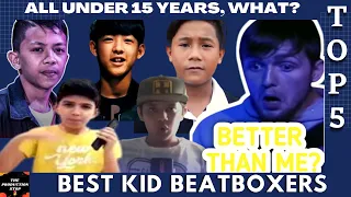 Best Kid Beatboxers Of All Time / All Under 15* ( Himo, Da Vinci, Immortal..) /The Production Stop