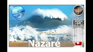 🚩World's BIGGEST Waves #NAZARE in Portugal | Travel Video