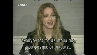 Madonna - Ray Of Light Interview 1998 [Greek TV]