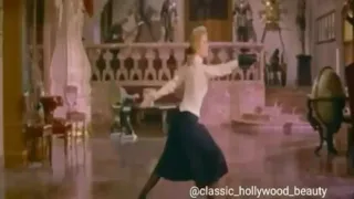 The SWAN,1956. 　Grace Kelly as Princess Alexandra's fencing Scene .