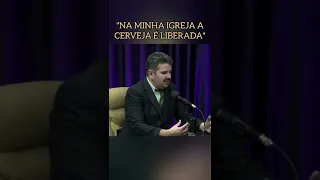 "A CERVEJA É PRIMA DO VINHO"  -  Apóstolo Arnaldo - Não Phodcast #shorts