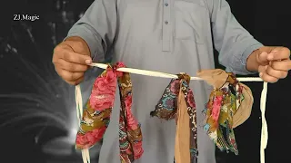 Easy Rope and Scarf Magic Trick Tutorial.