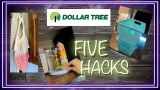 RV Organization - 5 Dollar Tree Hacks For RV or Home