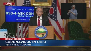 FULL VIDEO: Ohio COVID-19 coronavirus update for March 22