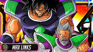 LIMITED TEAMS BUT A VERY STRONG SUPPORT! MAX LINKS EZA BROLY AND PARAGUS! (Dokkan Battle)