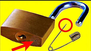 10 Ways to Open a Lock 🔴 NEW