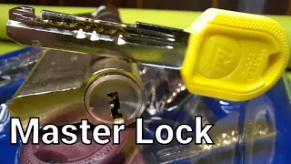 [ 103 ] КАК ВСКРЫТЬ Мастерлок 7 пиновый Master Lock