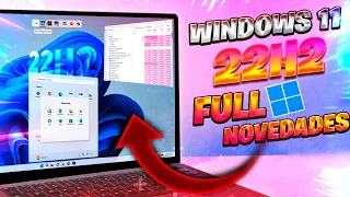 NOVEDADES⚡de Windows 11 22H2 OFICIAL COMPLETAS / Las MEJORES FUNCIONES!