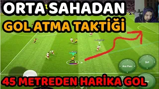 OHA MESSİ 45 METRE GOL! 😱 ORTA SAHADAN GOL NASIL ATILIR! 🔥 EFOOTBALL 2023 Mobile