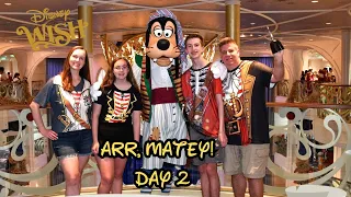 Disney Wish Cruise! Halloween on the High Seas- Day 2/Sept 2023/CastAway Cay/Pirates Night