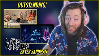 Listening to The Warning for the First Time | Enter Sandman Cover (Double Reaction)