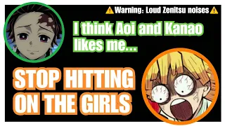 Zenitsu gets mad about Tanjirou's harem | Kimetsu Radio [SUB]