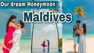 Our Dream Luxury Honeymoon in MALDIVES 😍 |  From India to Maldives | TRIP COST IN DESCRIPTION👇🏻
