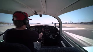 Grumman Tiger roundtrip VFR flight from Los Angeles to Oceano - divert to Santa Ynez